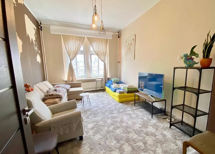 아파트 W Centrum Wroclawia W Kamienicy *